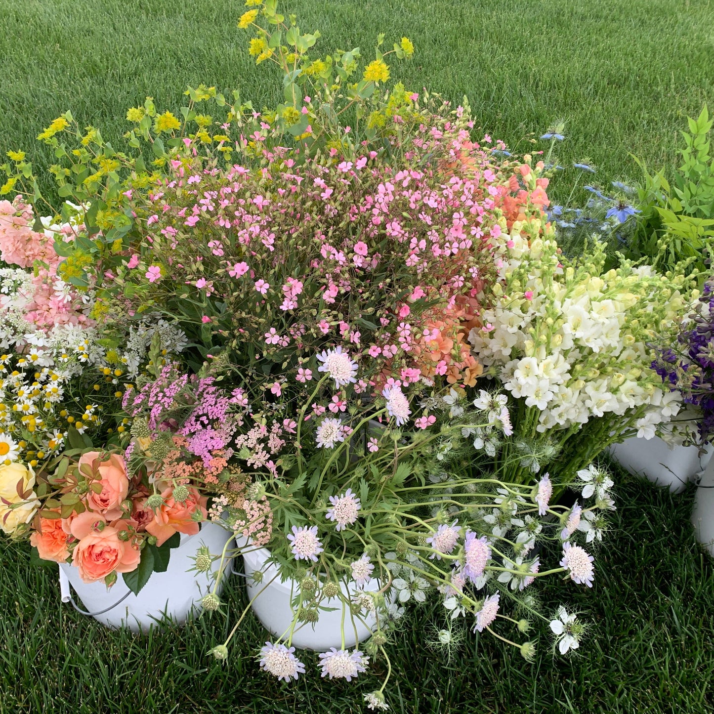 DIY Flower Buckets